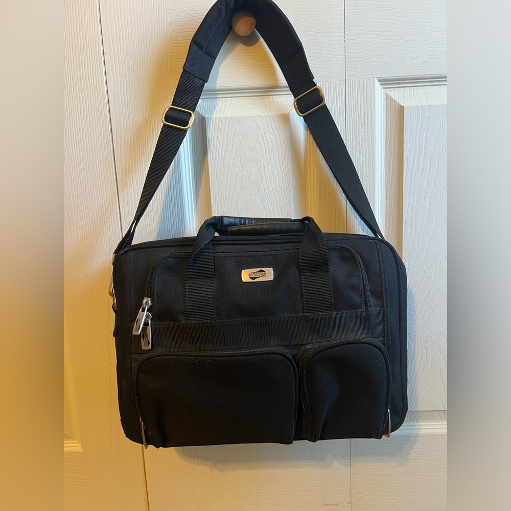 American Tourister Laptop Bag Case Briefcase